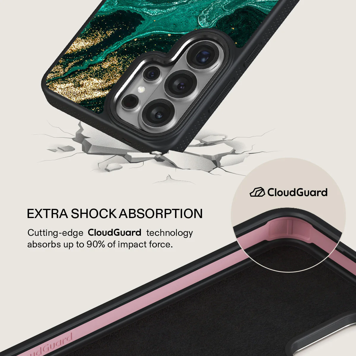 Emerald Pool - Elegant Samsung Galaxy S26 Ultra Case - Image 14
