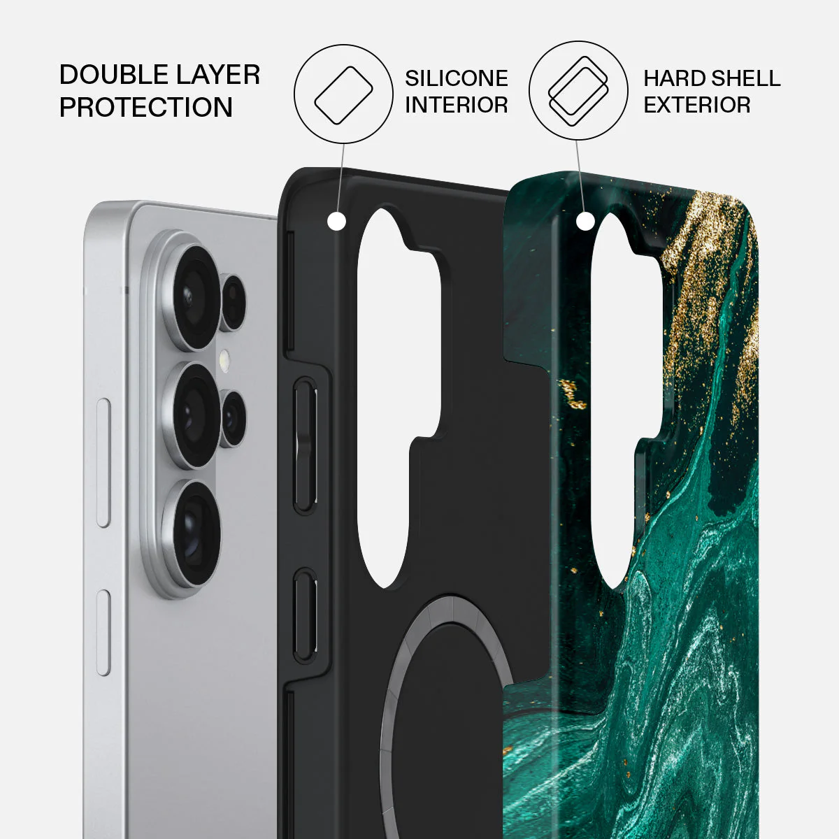 Emerald Pool - Elegant Samsung Galaxy S26 Ultra Case - Image 2