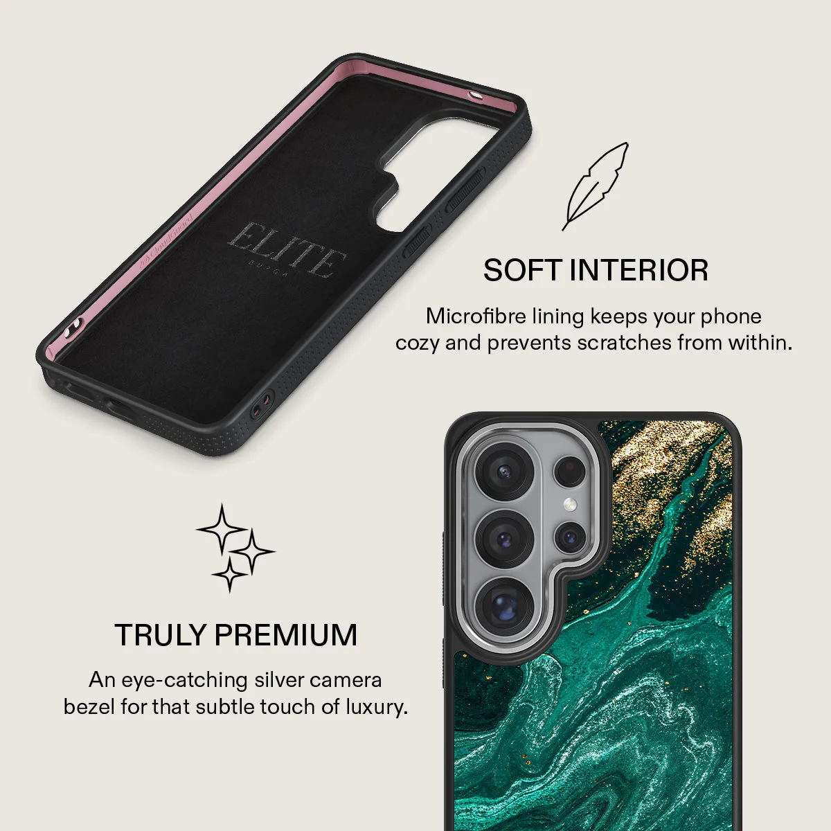 Emerald Pool - Elegant Samsung Galaxy S26 Ultra Case - Image 24