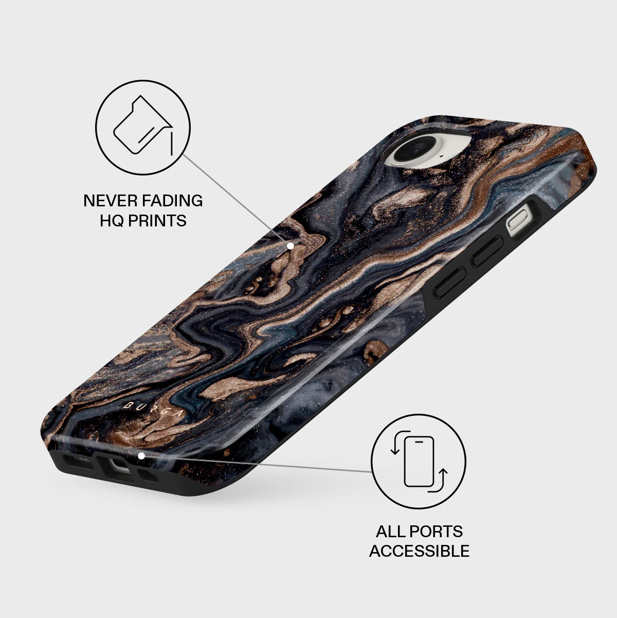 Enchanted Mirror - Marble iPhone 17e Case - Image 3