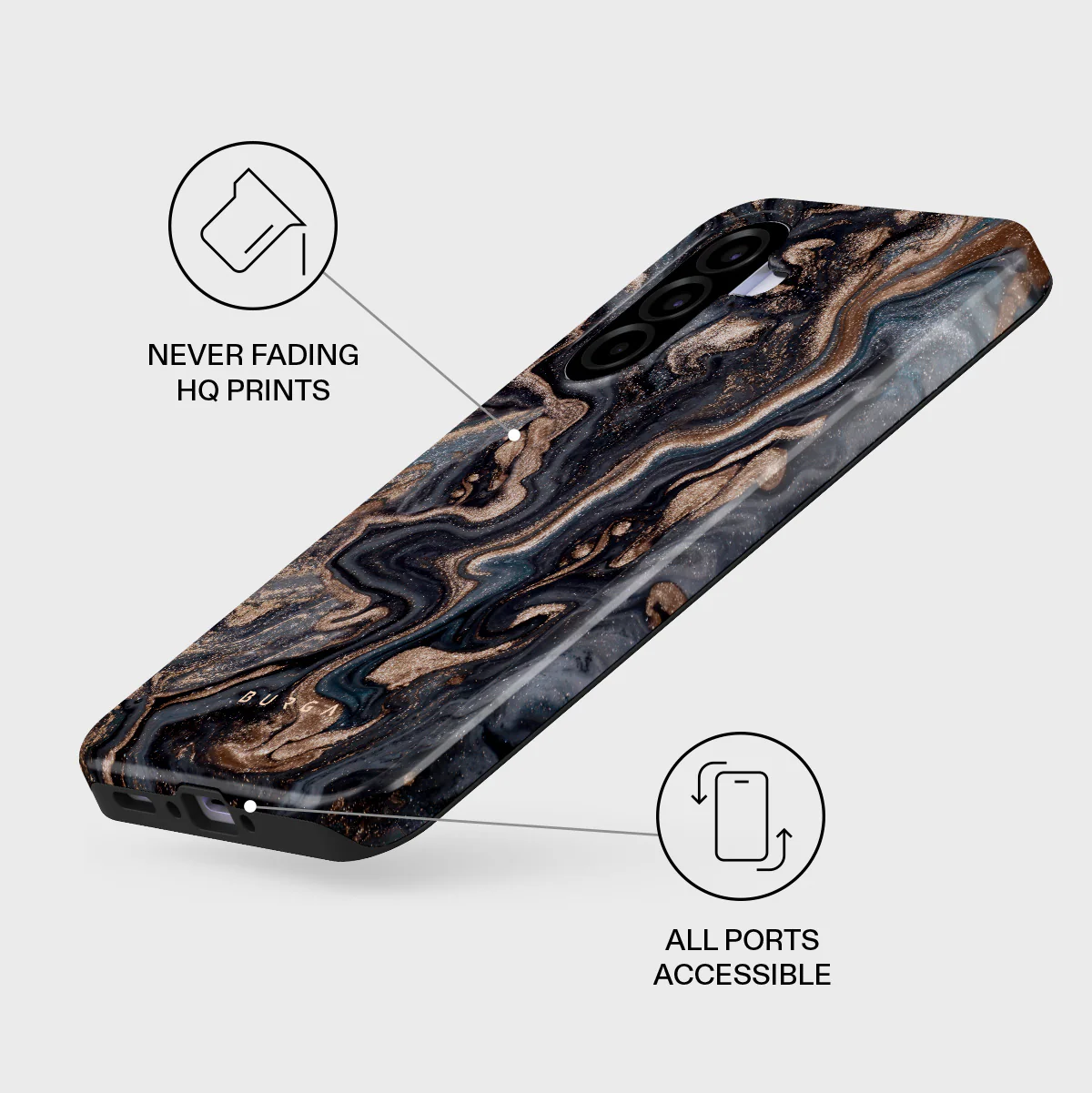 Enchanted Mirror - Marble Samsung Galaxy A37 5G Case - Image 3