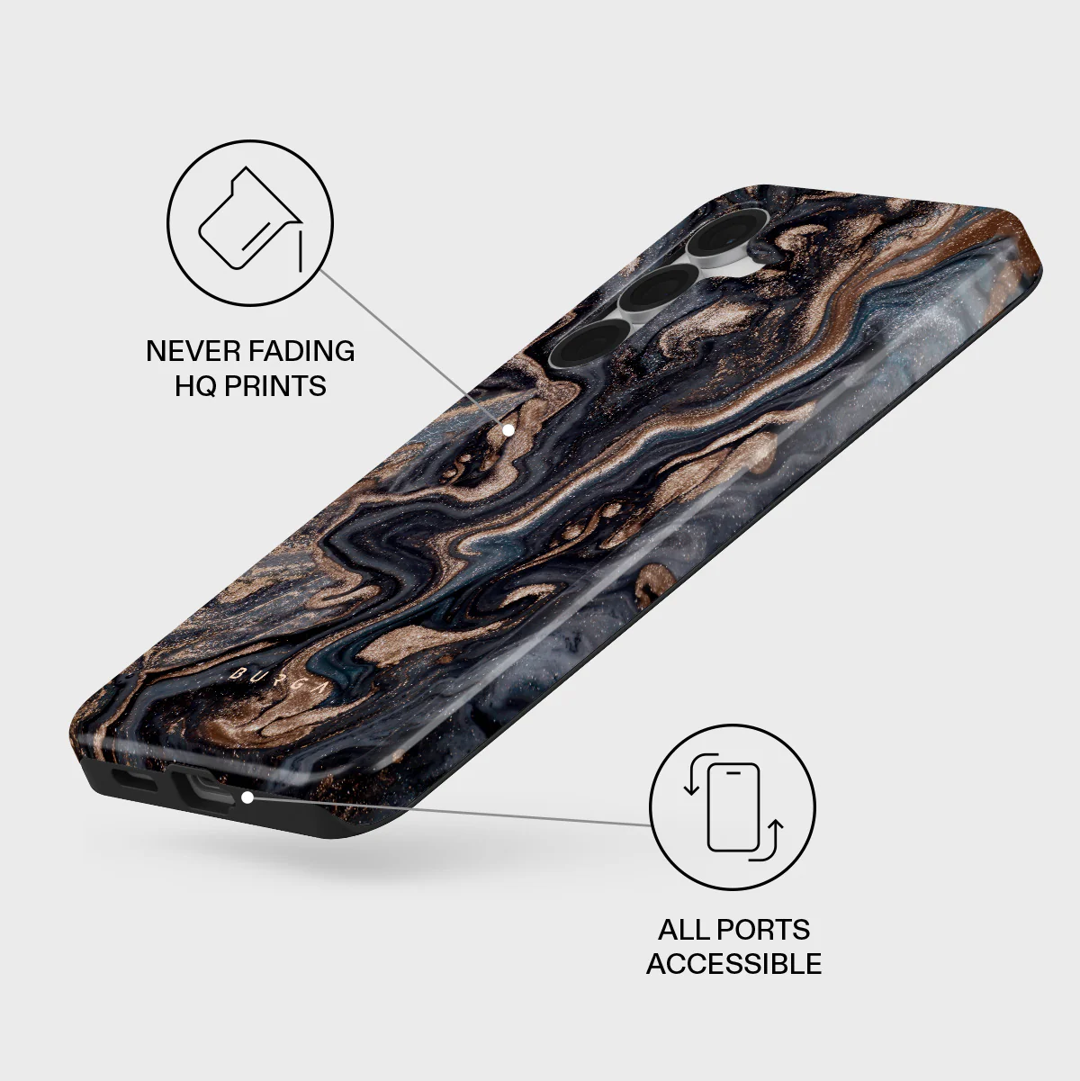 Enchanted Mirror - Marble Samsung Galaxy S25 FE Case - Image 3