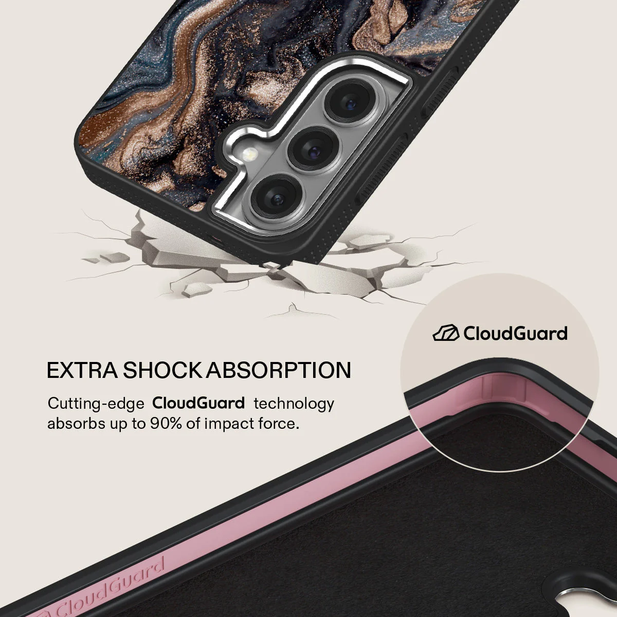 Enchanted Mirror - Marble Samsung Galaxy S26 Case - Image 21