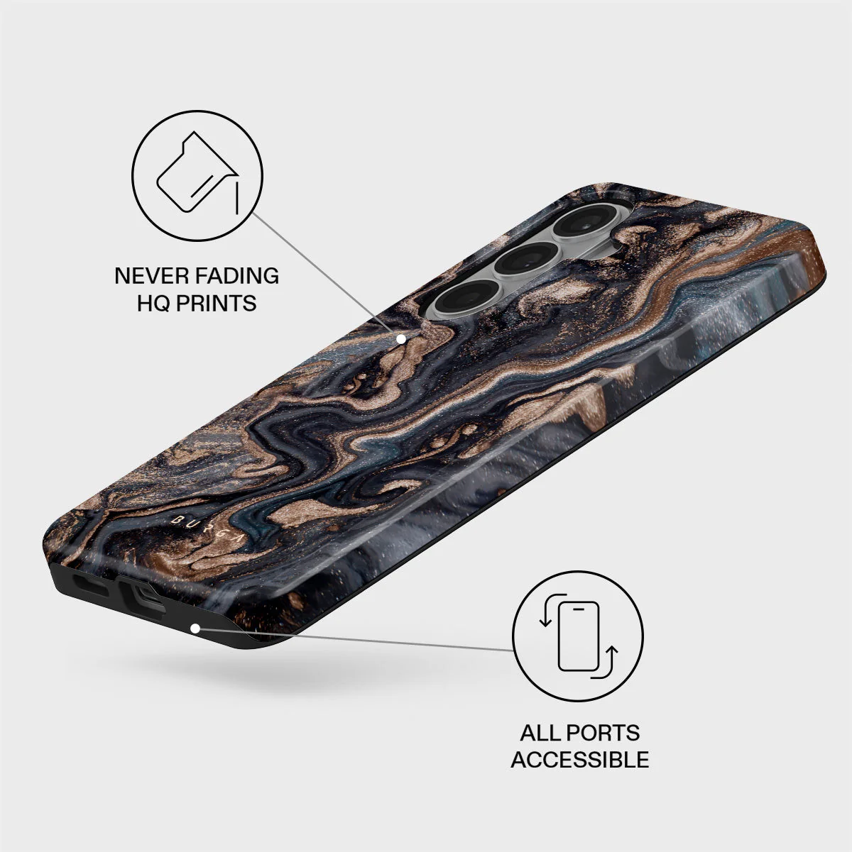 Enchanted Mirror - Marble Samsung Galaxy S26 Case - Image 3