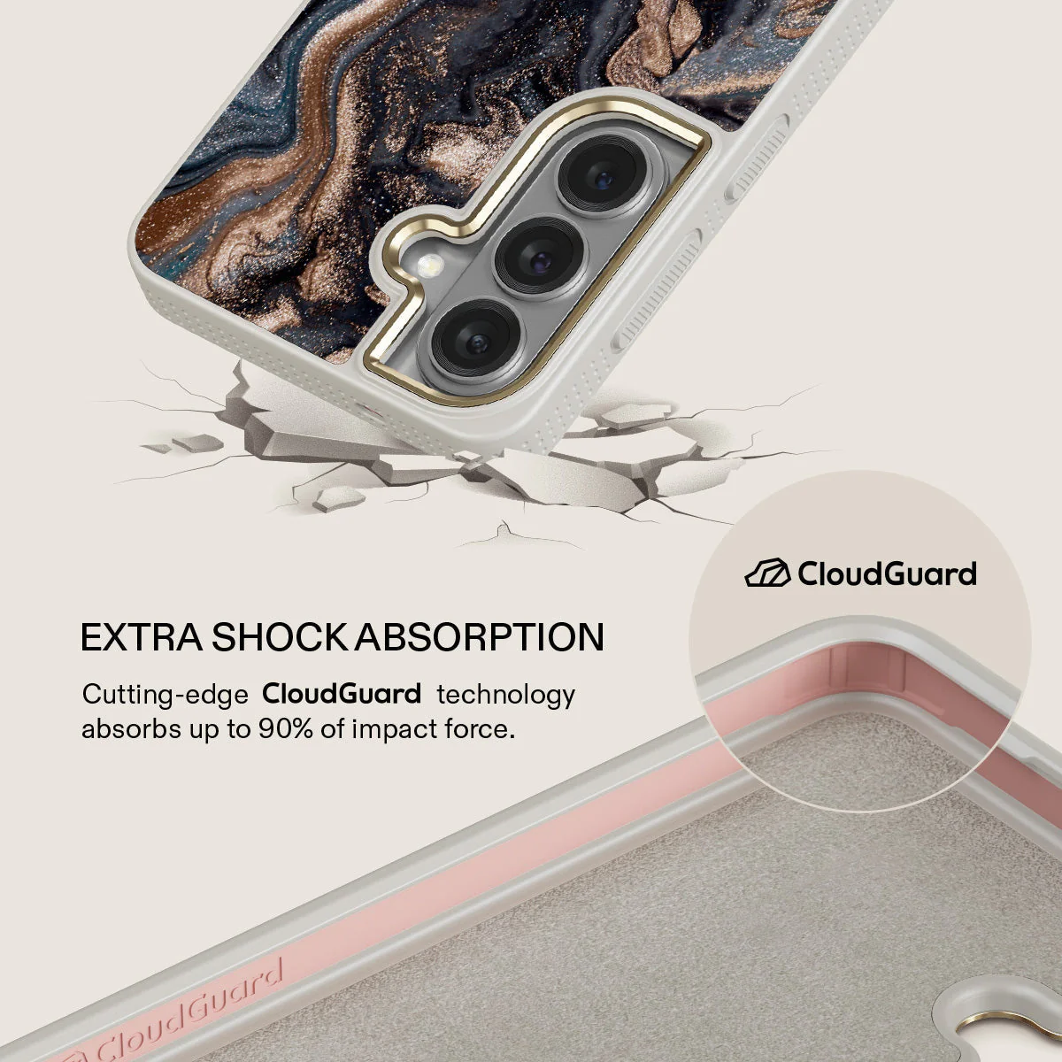 Enchanted Mirror - Marble Samsung Galaxy S26 Plus Case - Image 28