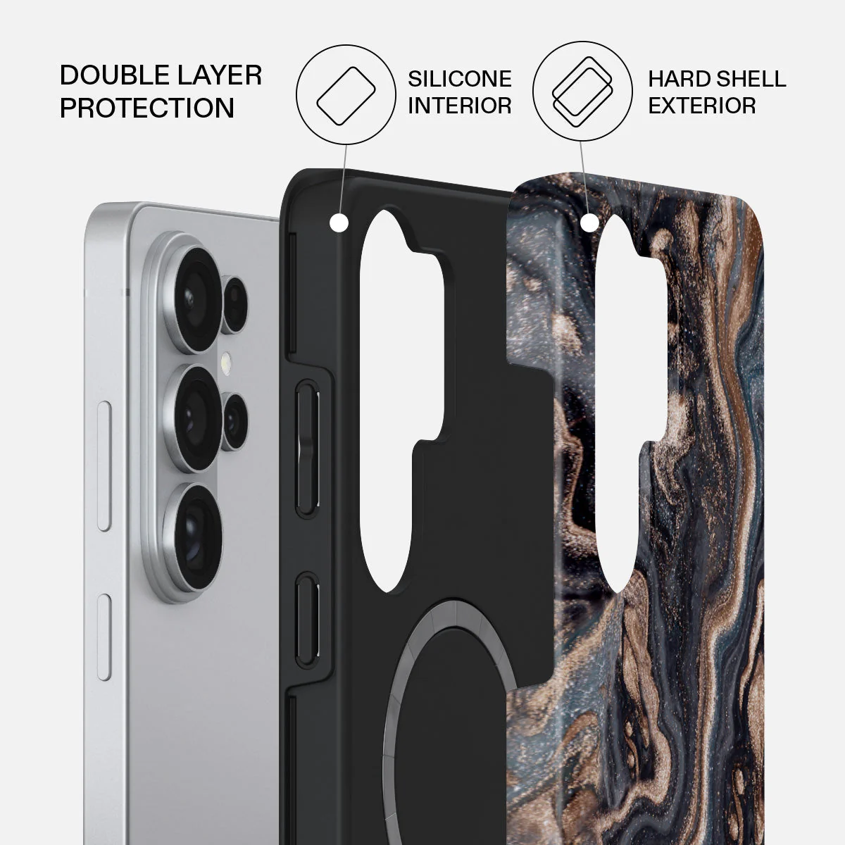 Enchanted Mirror - Marble Samsung Galaxy S26 Ultra Case - Image 2
