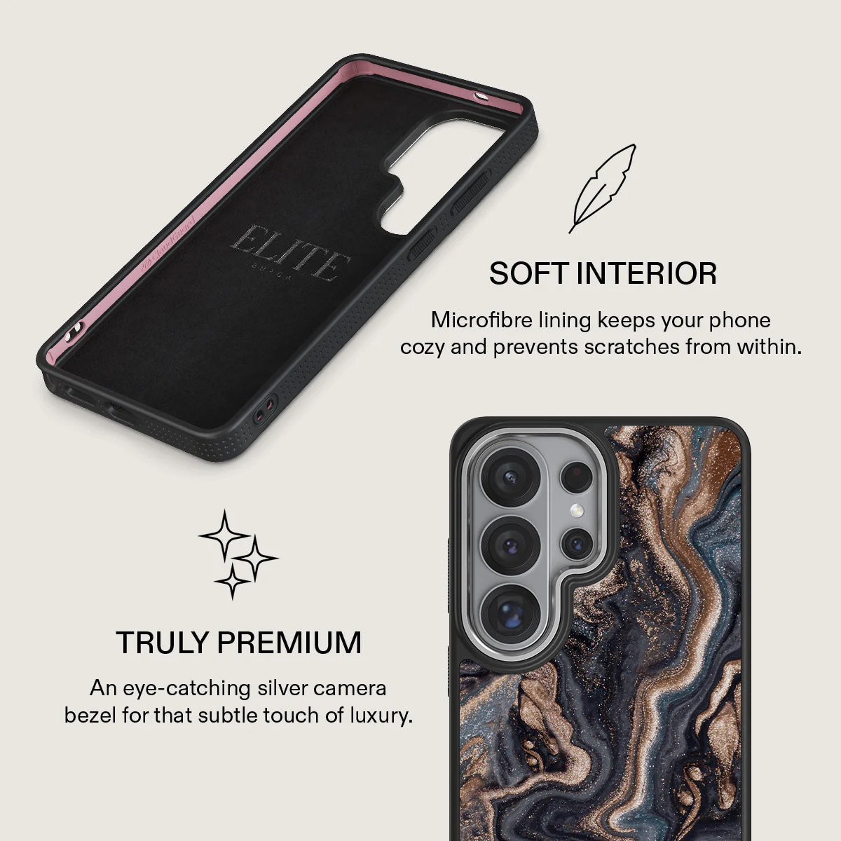 Enchanted Mirror - Marble Samsung Galaxy S26 Ultra Case - Image 24