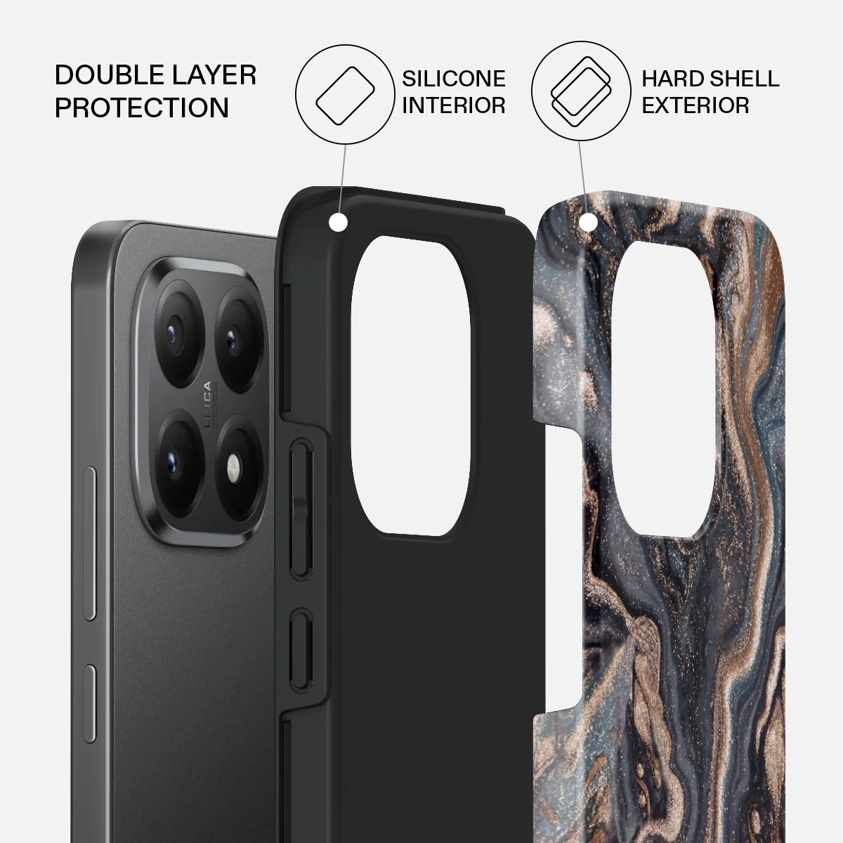 Enchanted Mirror - Marble Xiaomi 15T Case - Image 2