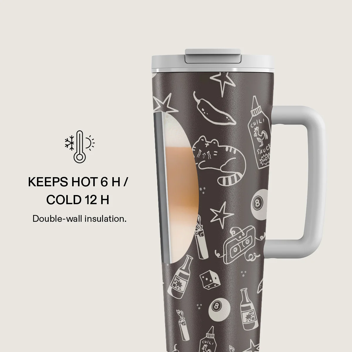 Essentials - EasyGrip Travel Mug - Image 4