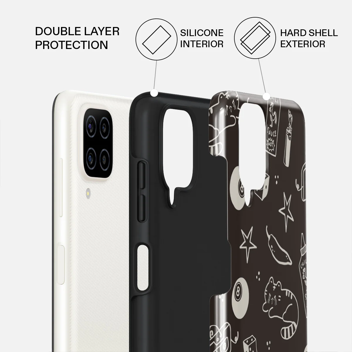 Essentials - Samsung Galaxy A12 4G Case - Image 2