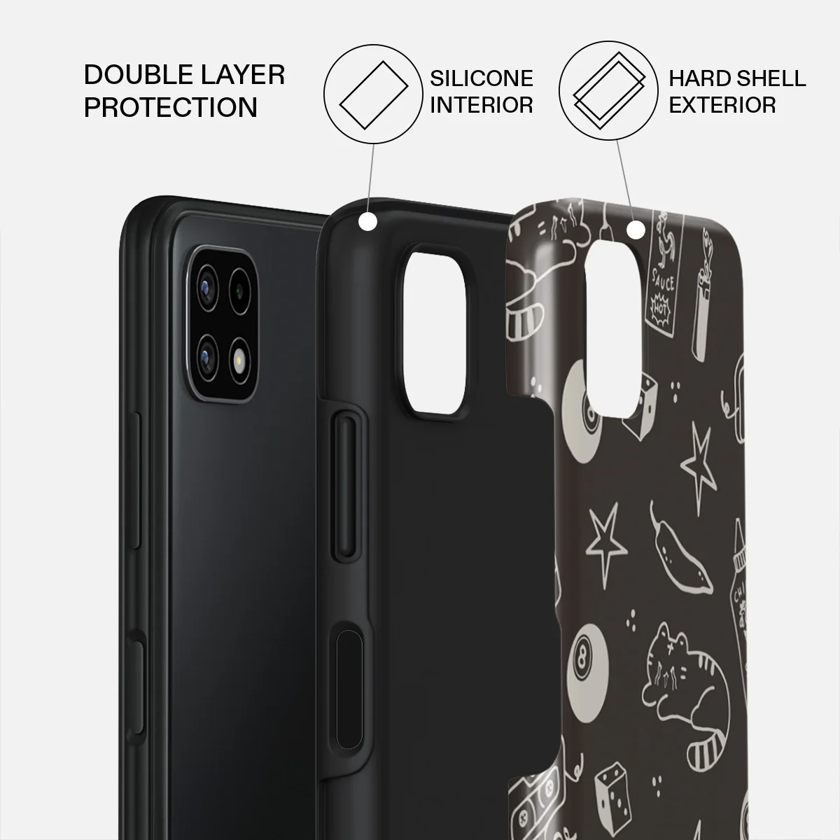 Essentials - Samsung Galaxy A22 5G Case - Image 2