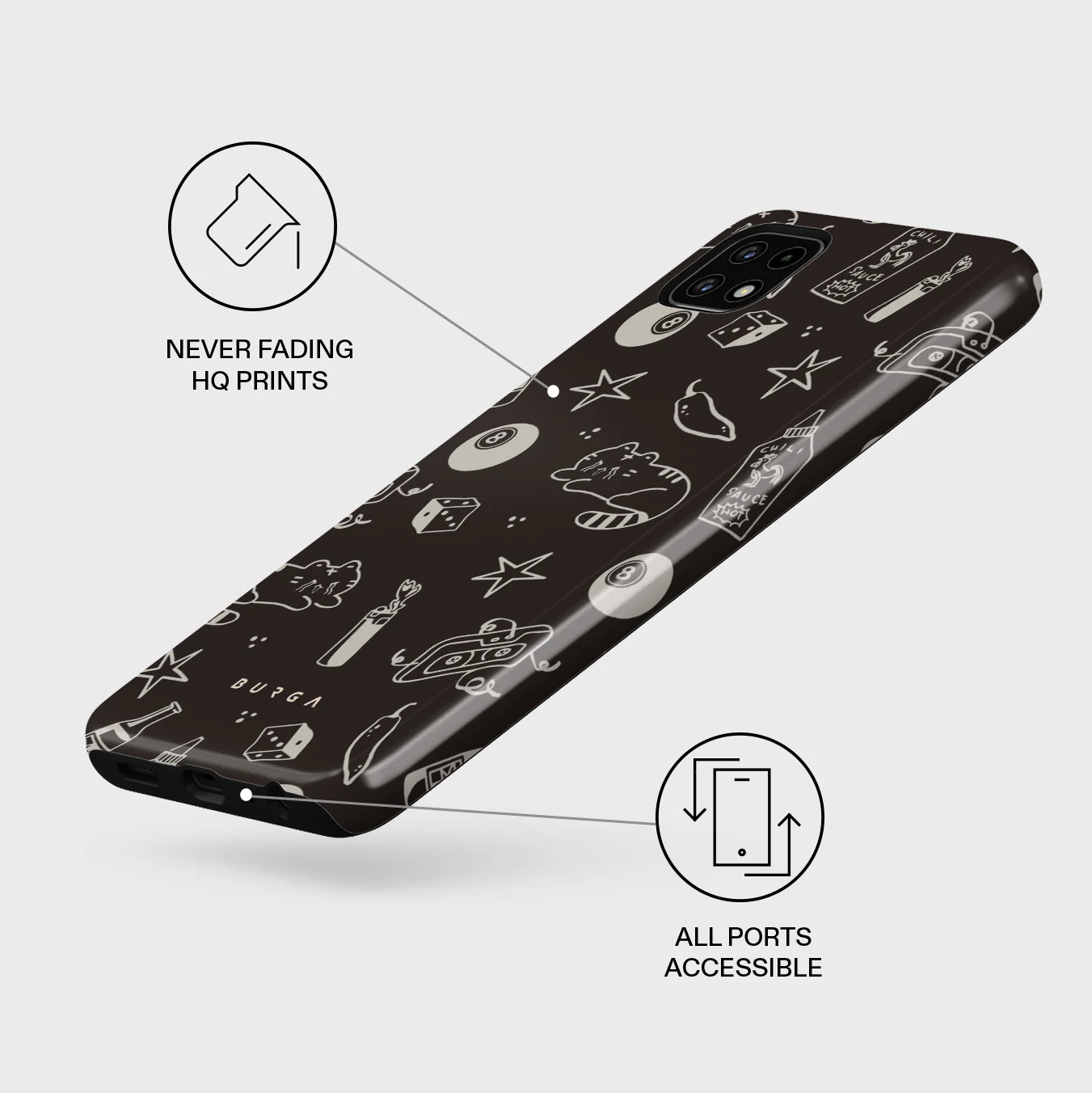 Essentials - Samsung Galaxy A22 5G Case - Image 3