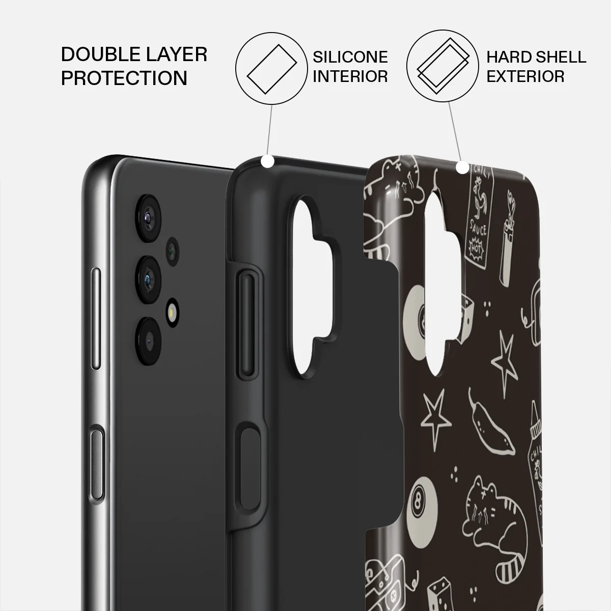 Essentials - Samsung Galaxy A32 5G Case - Image 2