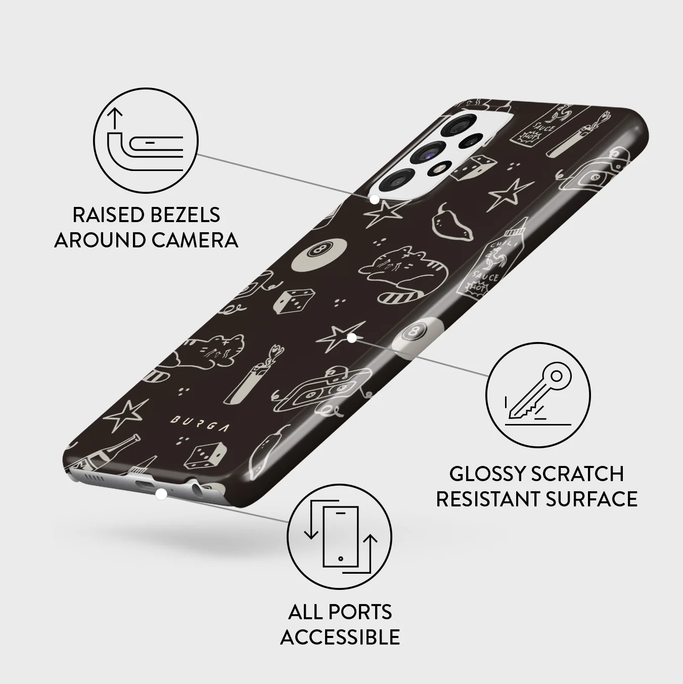 Essentials - Samsung Galaxy A72 4G / 5G Case - Image 3