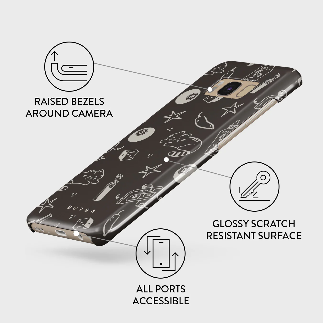 Essentials - Samsung Galaxy S8 Case - Image 3