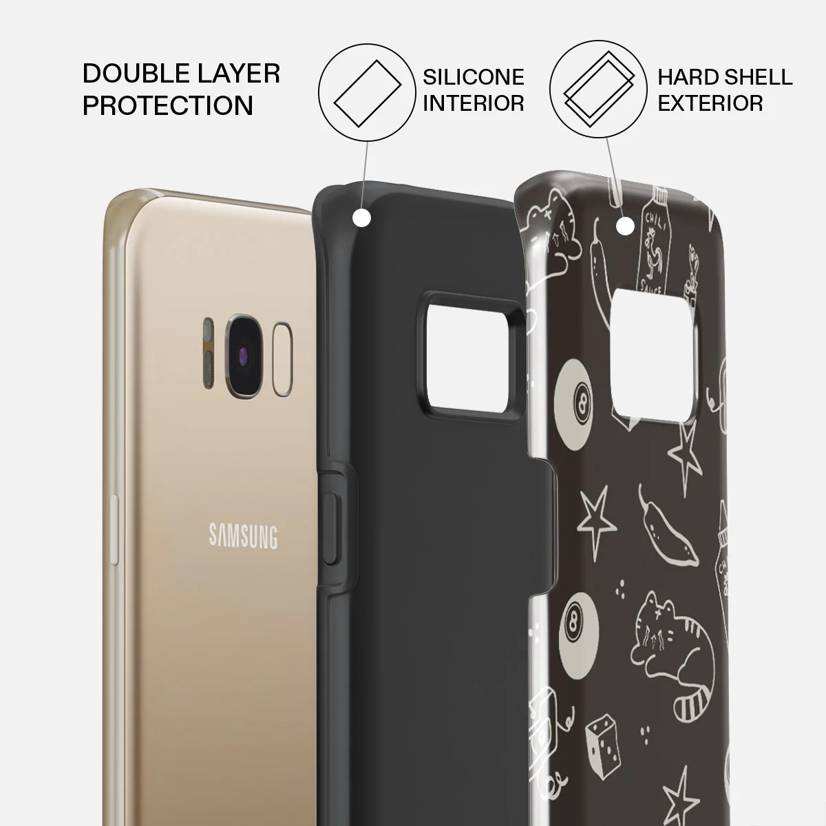 Essentials - Samsung Galaxy S8 Case - Image 6