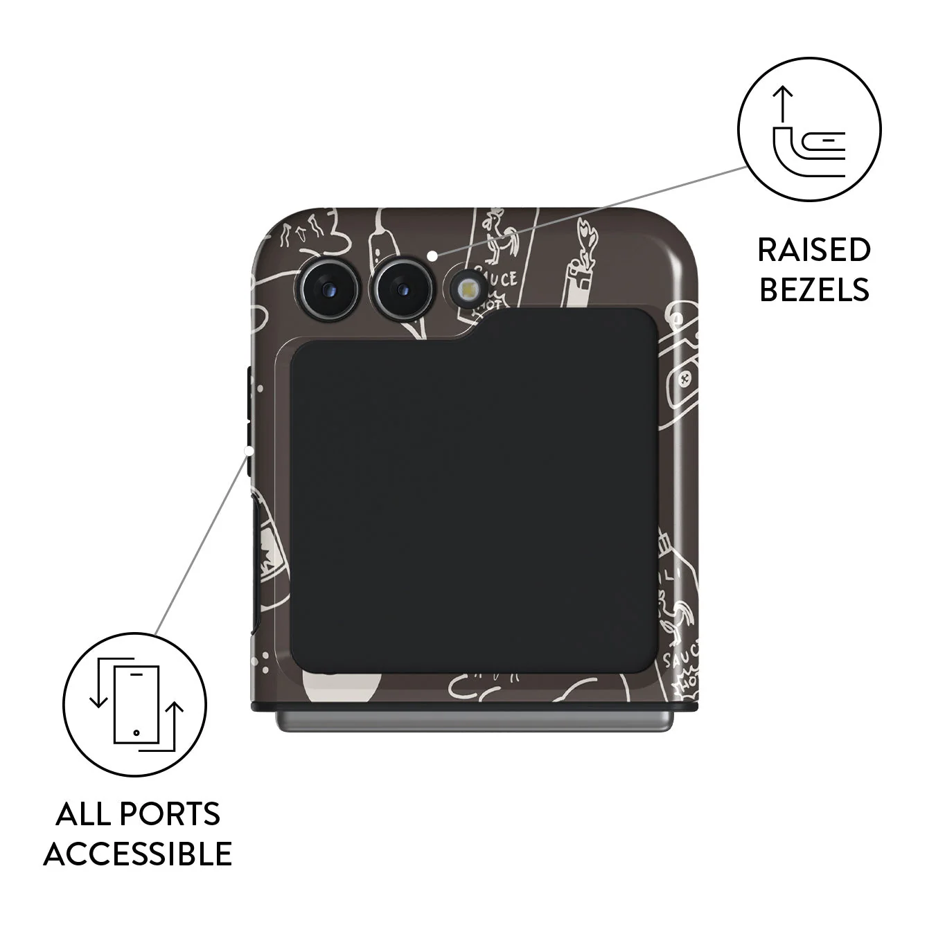 Essentials - Samsung Galaxy Z Flip 5 Case - Image 3