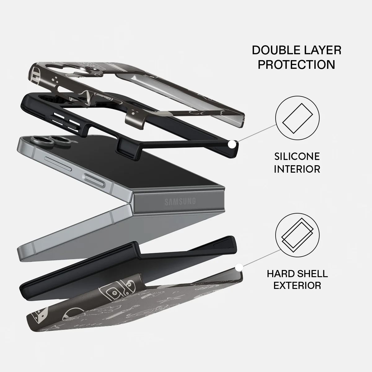 Essentials - Samsung Galaxy Z Flip 7 FE Case - Image 2