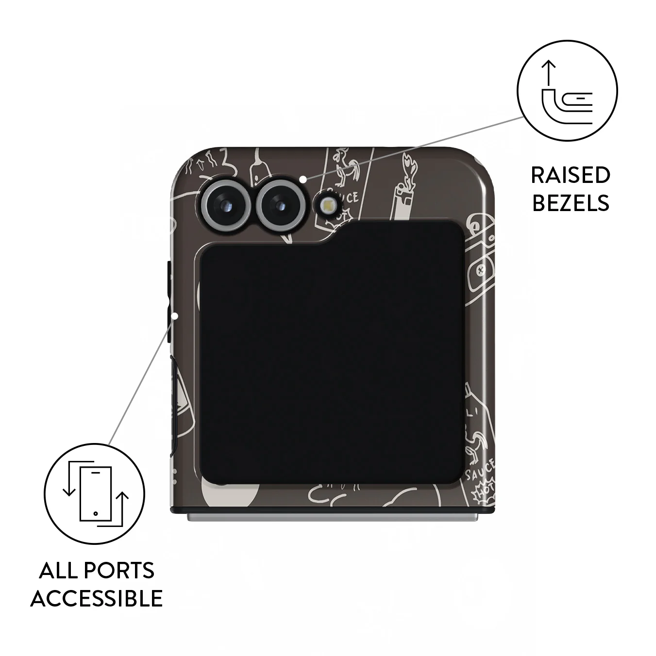 Essentials - Samsung Galaxy Z Flip 7 FE Case - Image 3
