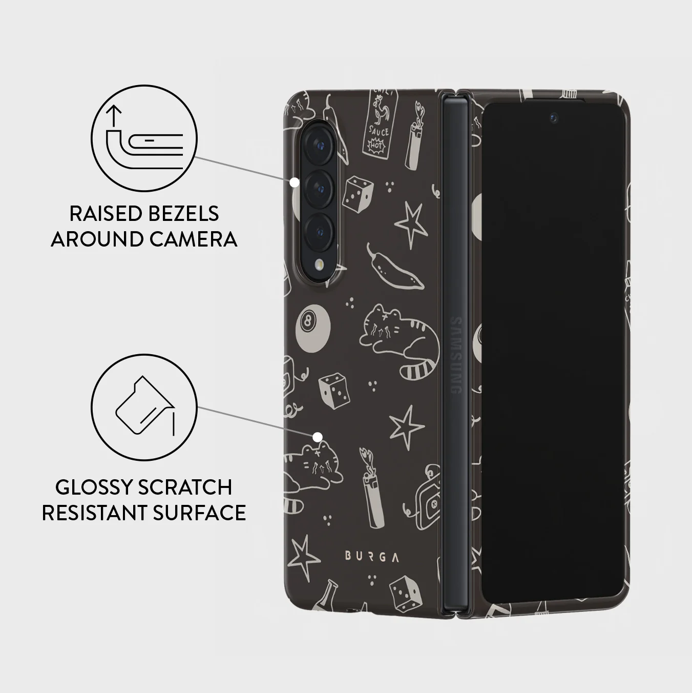 Essentials - Samsung Galaxy Z Fold 3 Case - Image 3