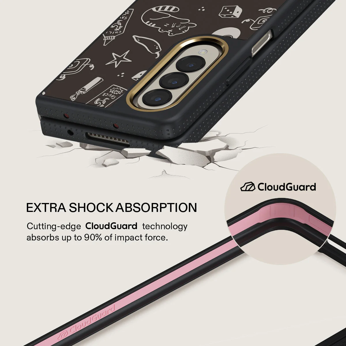 Essentials - Samsung Galaxy Z Fold 4 Case - Image 8