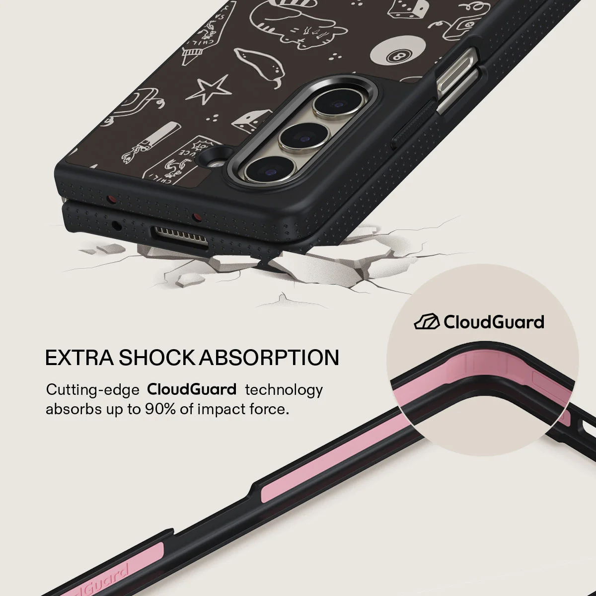 Essentials - Samsung Galaxy Z Fold 5 Case - Image 10