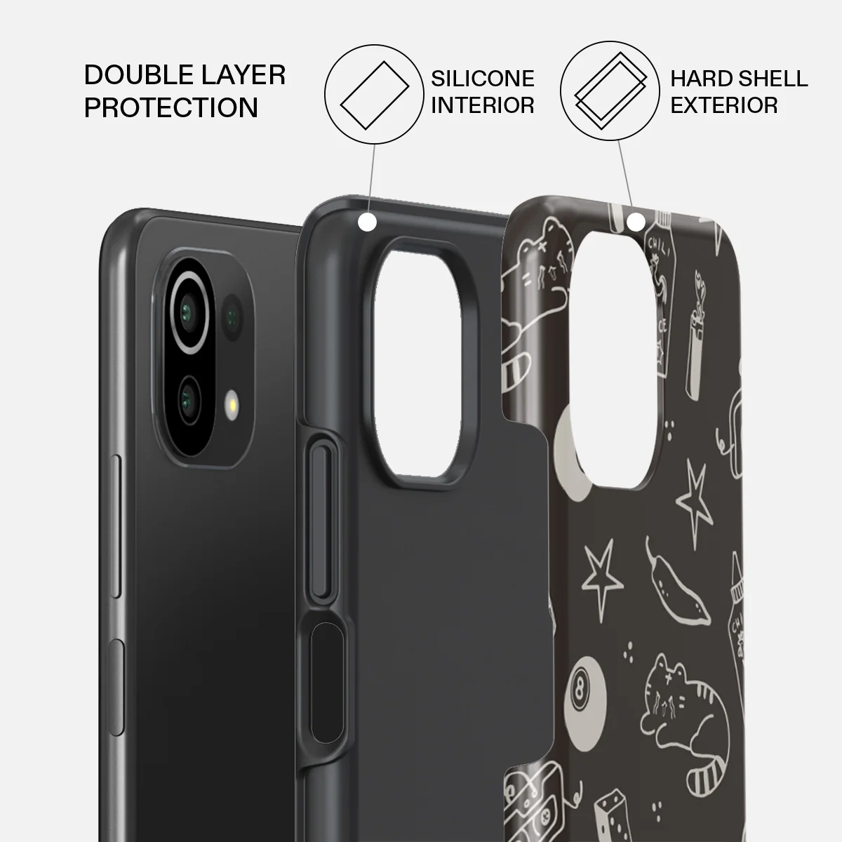 Essentials - Xiaomi Mi 11 Lite 4G / 5G Case - Image 2