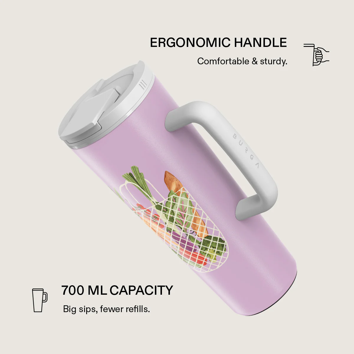 Farmers Market - EasyGrip Travel Mug - Image 2