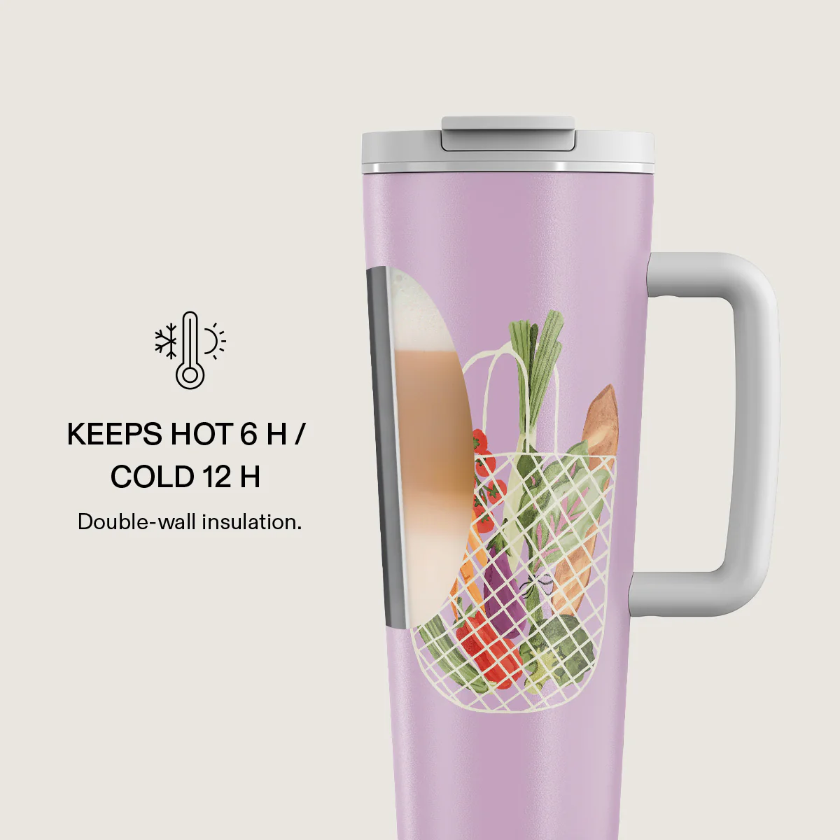 Farmers Market - EasyGrip Travel Mug - Image 4