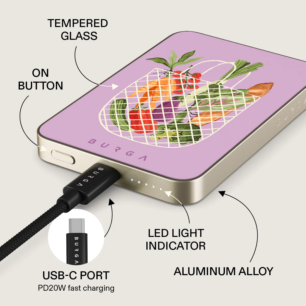 Farmers Market - Magnetic Power Bank - Image 10