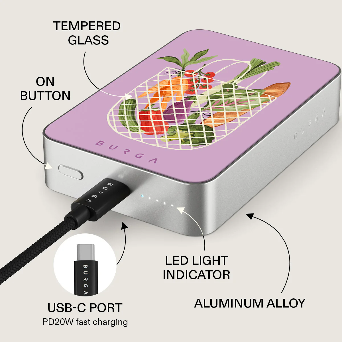 Farmers Market - Magnetic Power Bank - Image 45