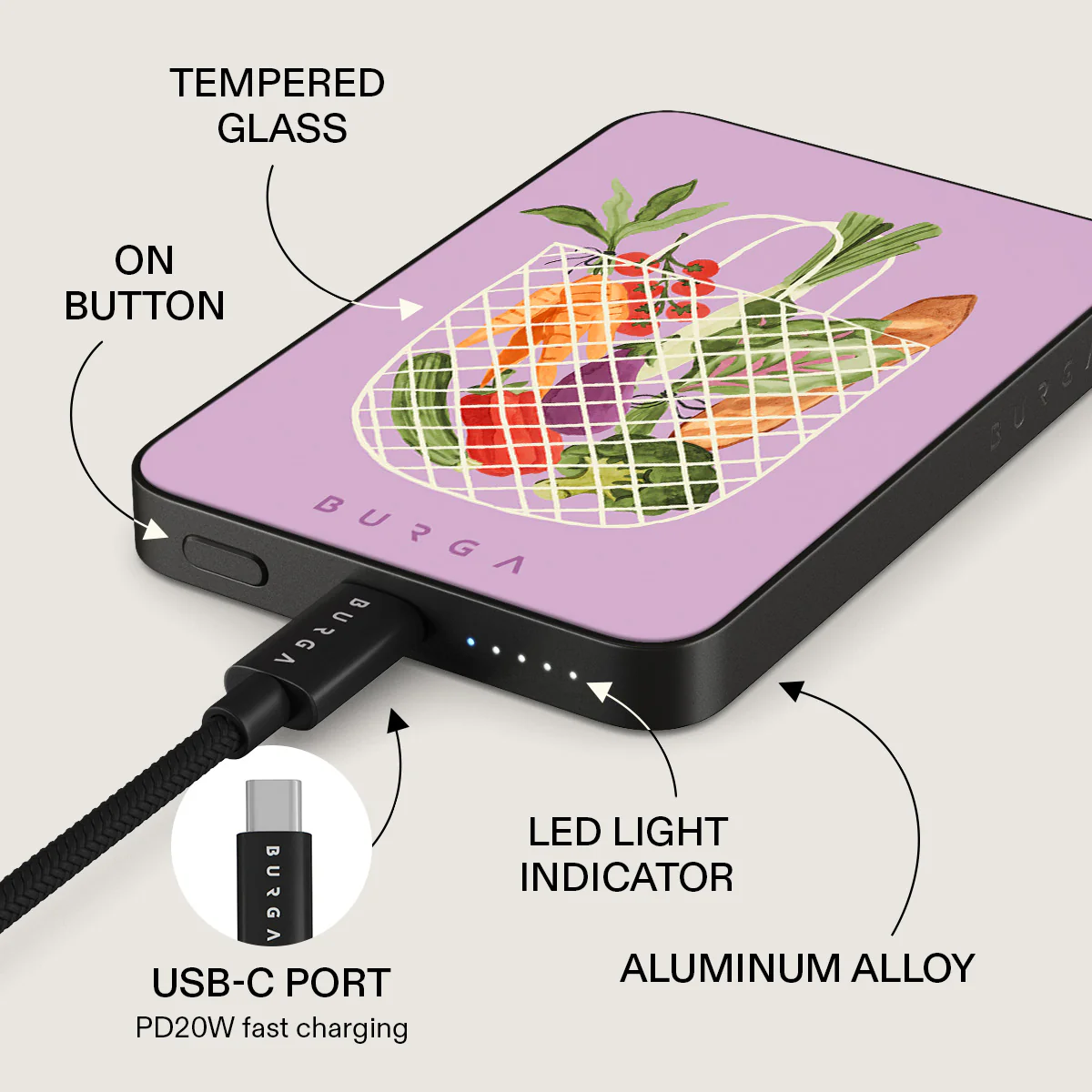 Farmers Market - Magnetic Power Bank - Image 5