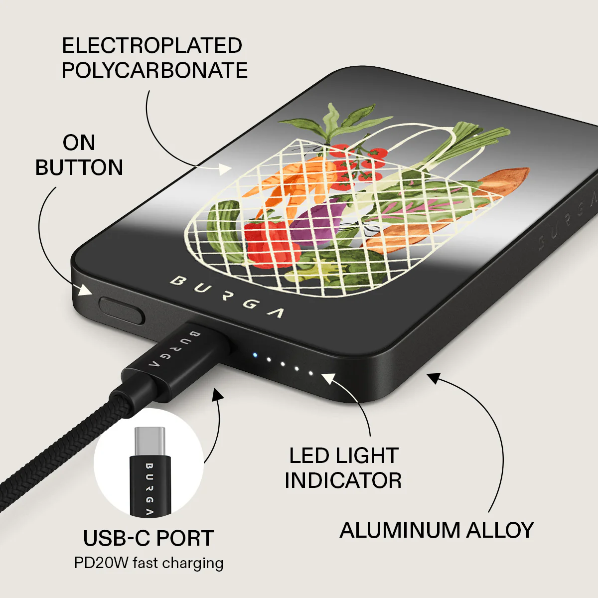 Farmers Market - Magnetic Power Bank - Image 50