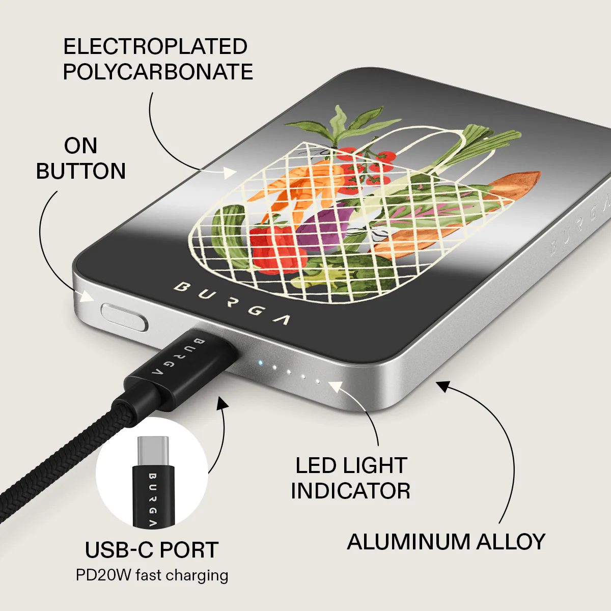 Farmers Market - Magnetic Power Bank - Image 60