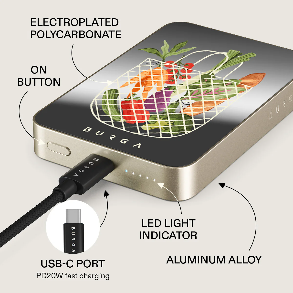 Farmers Market - Magnetic Power Bank - Image 70