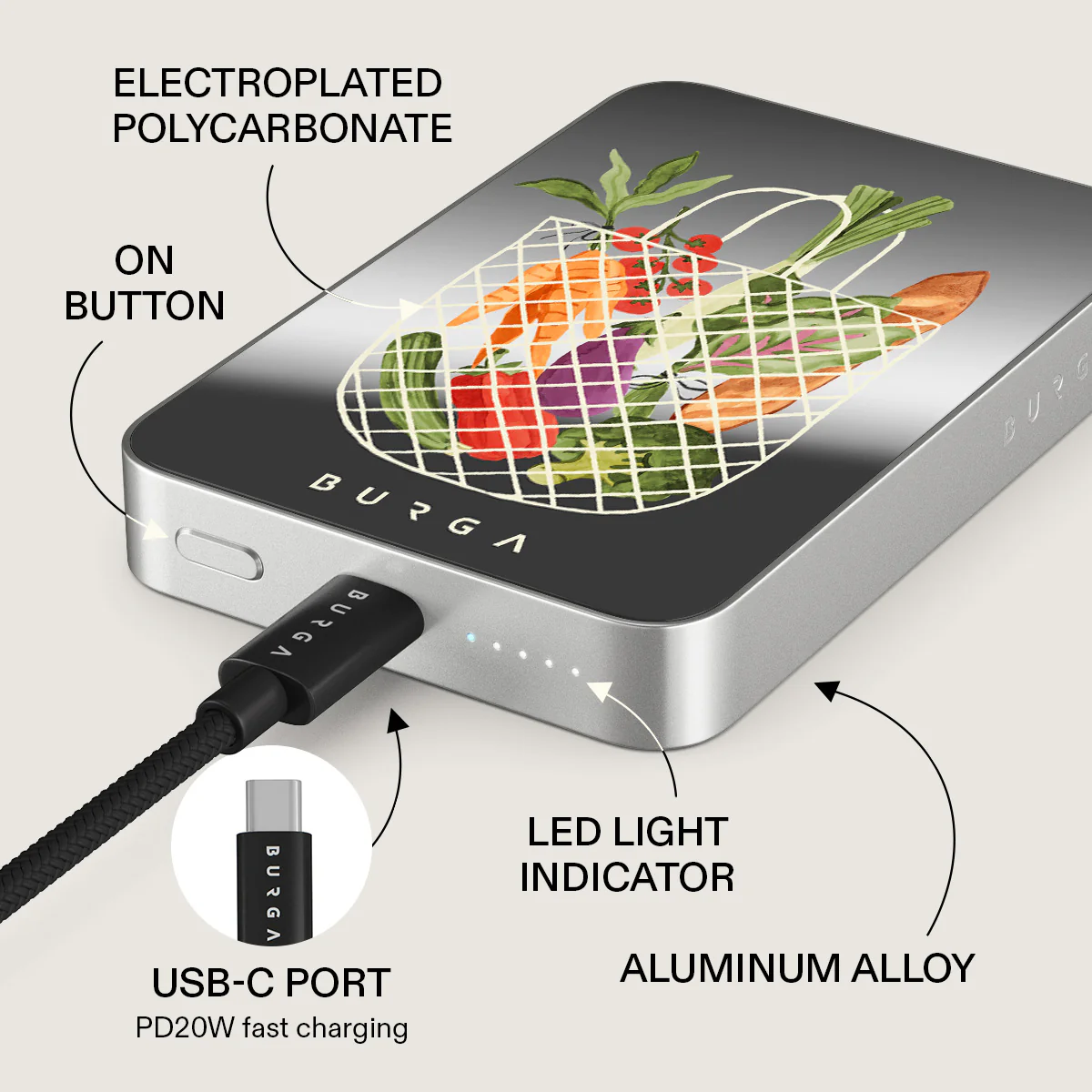 Farmers Market - Magnetic Power Bank - Image 75
