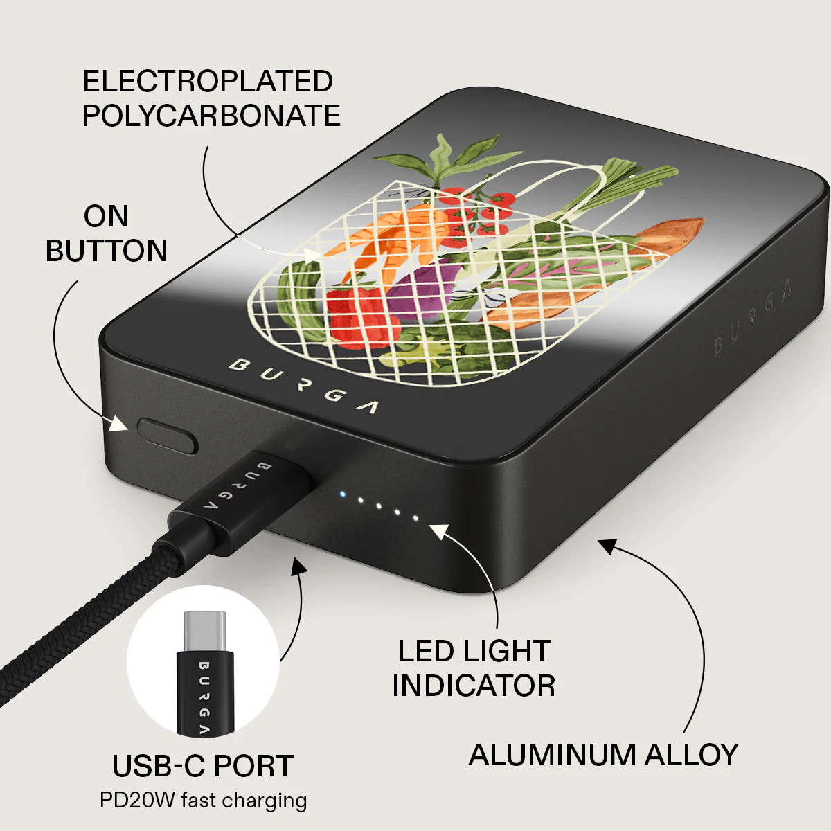 Farmers Market - Magnetic Power Bank - Image 80