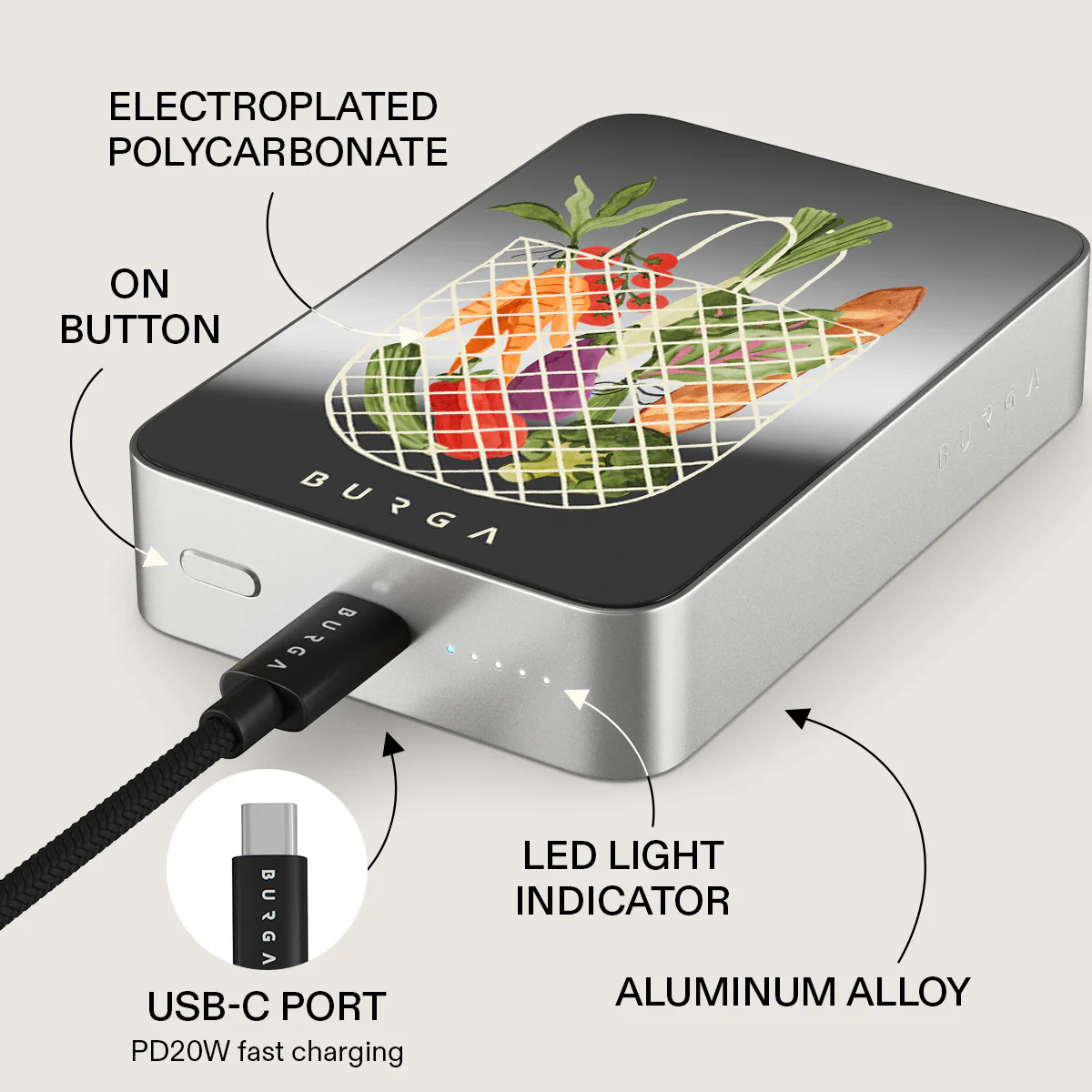 Farmers Market - Magnetic Power Bank - Image 90