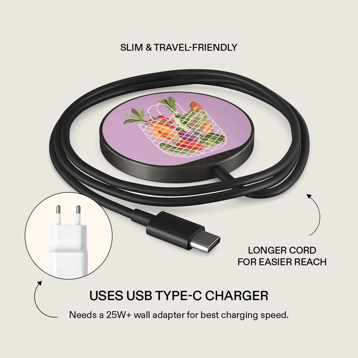 Farmers Market - Magnetic Wireless Charger - Image 6