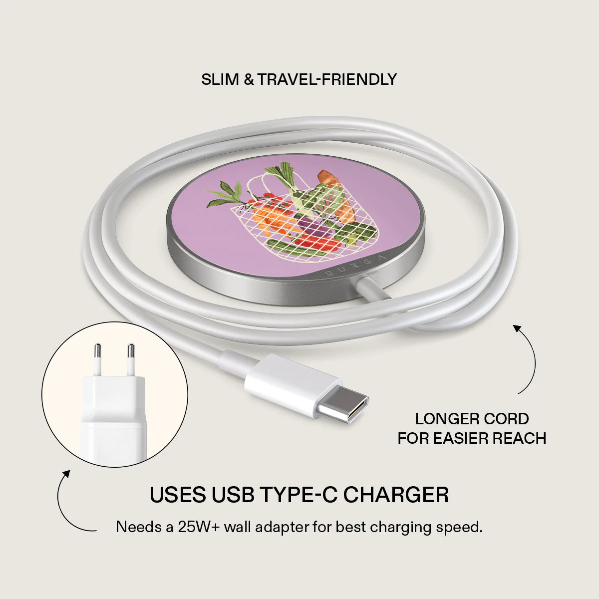 Farmers Market - Magnetic Wireless Charger - Image 9