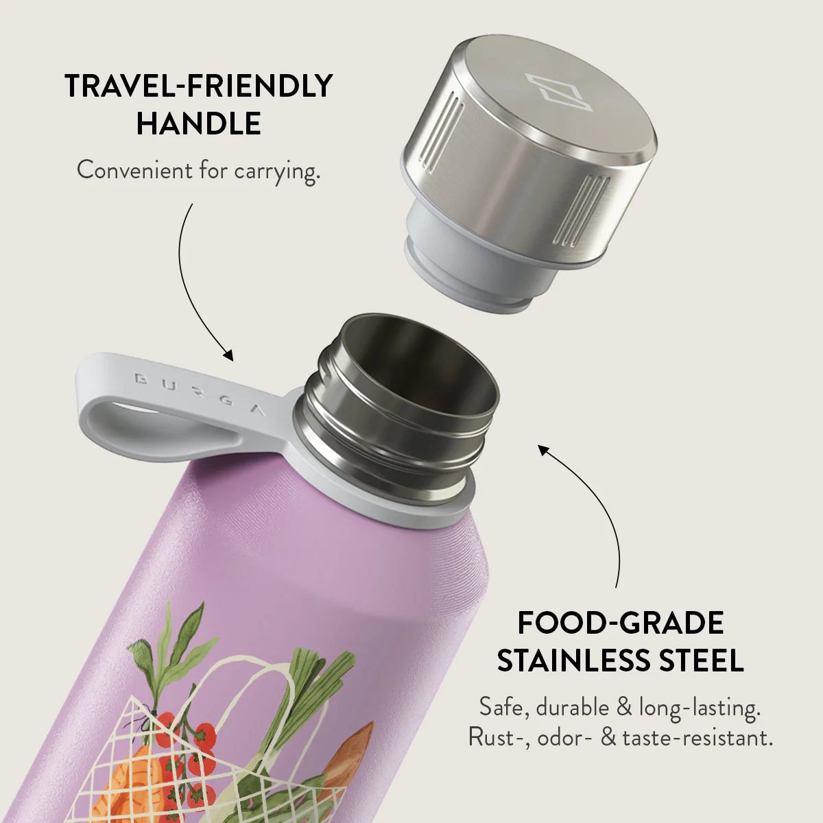 Farmers Market - Water Bottle - Image 4