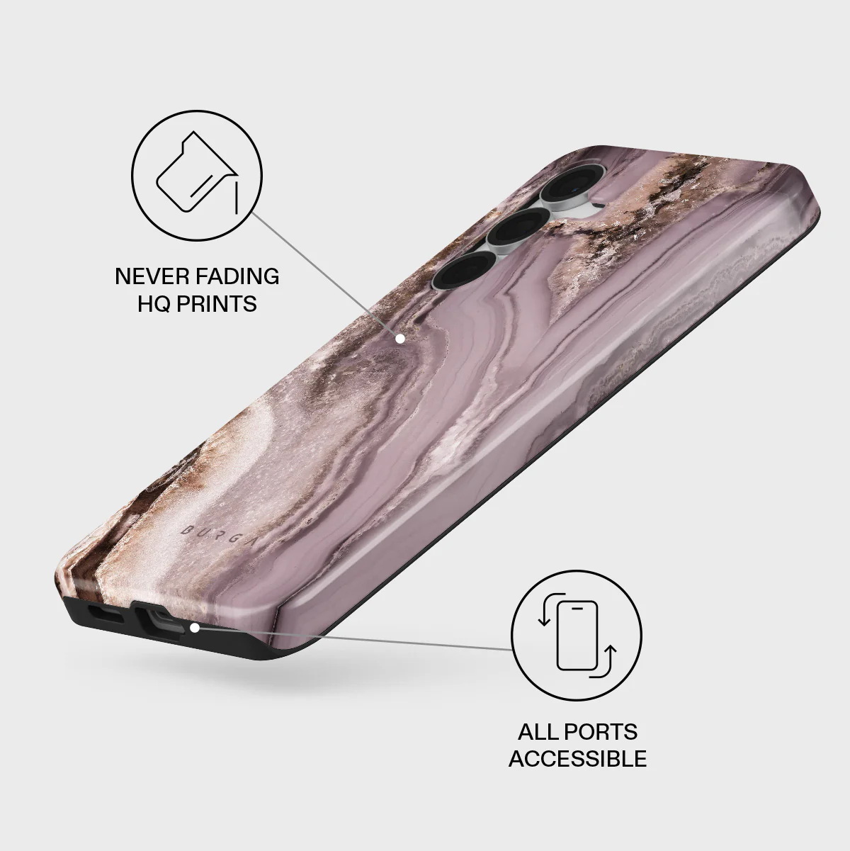 Golden Taupe - Fashion Samsung Galaxy S25 FE Case - Image 3