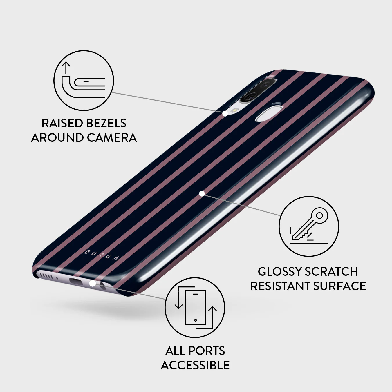 Fast Lane - Samsung Galaxy A40 Case - Image 3