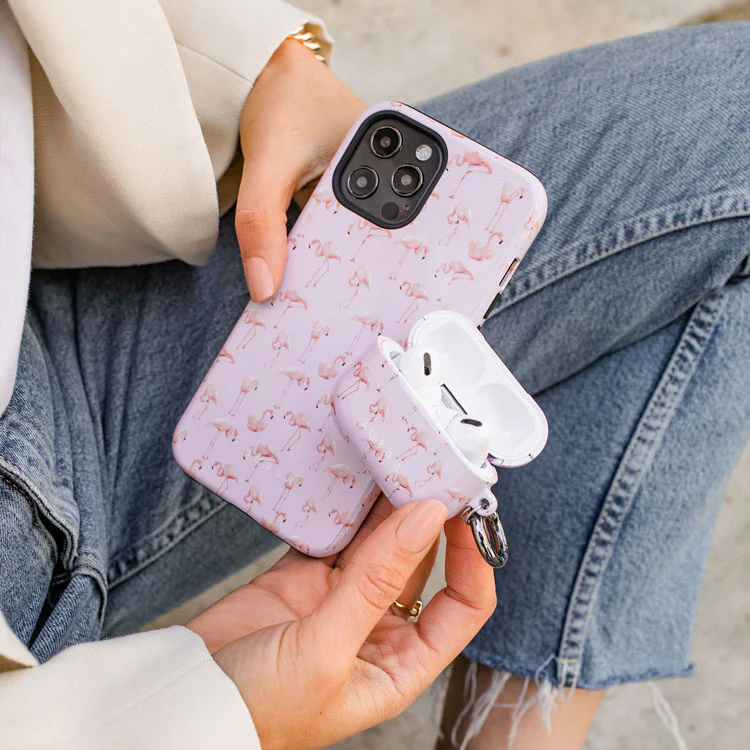 Nostalgic Pink - Flamingos iPhone 17e Case - Image 7