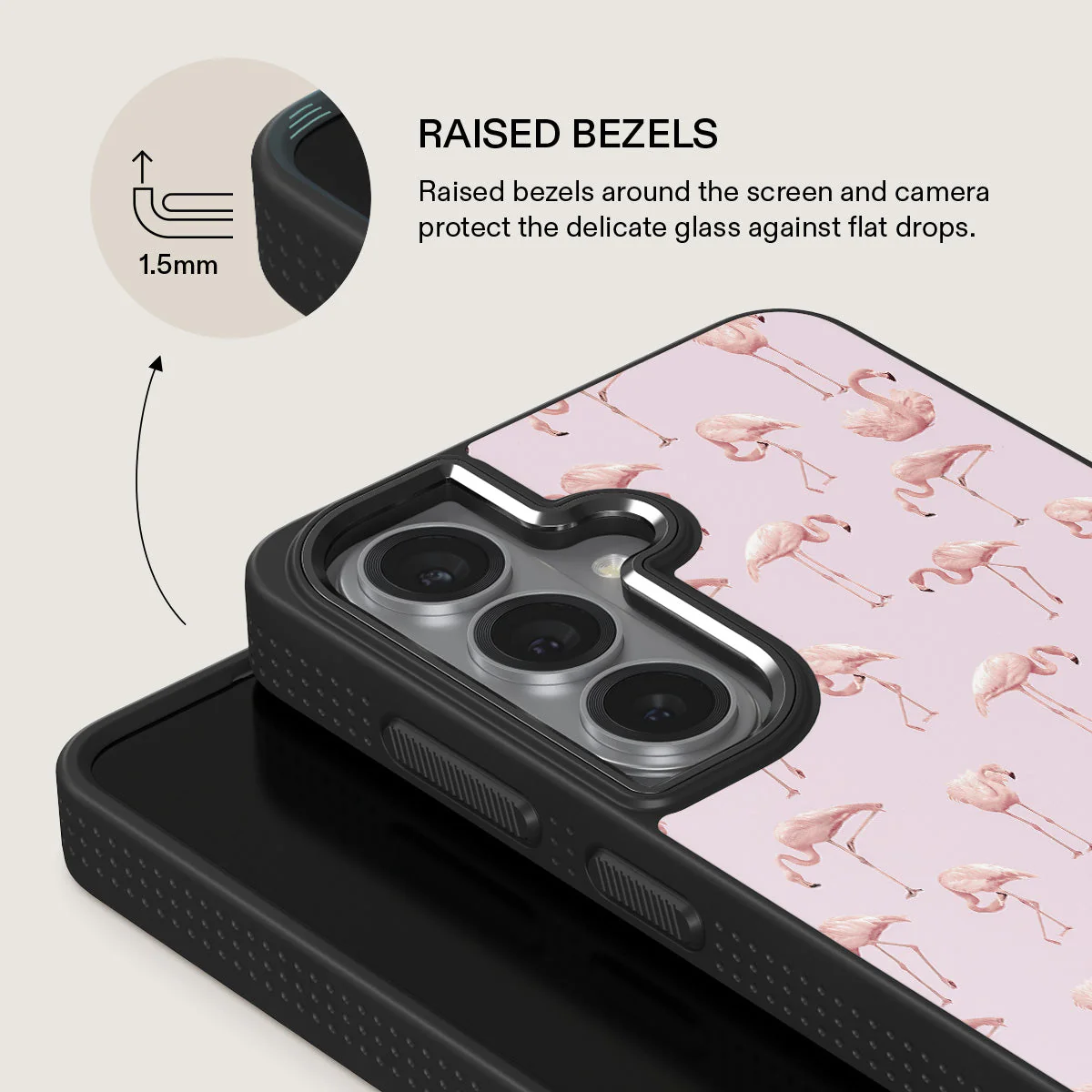 Nostalgic Pink - Flamingos Samsung Galaxy S26 Plus Case - Image 15