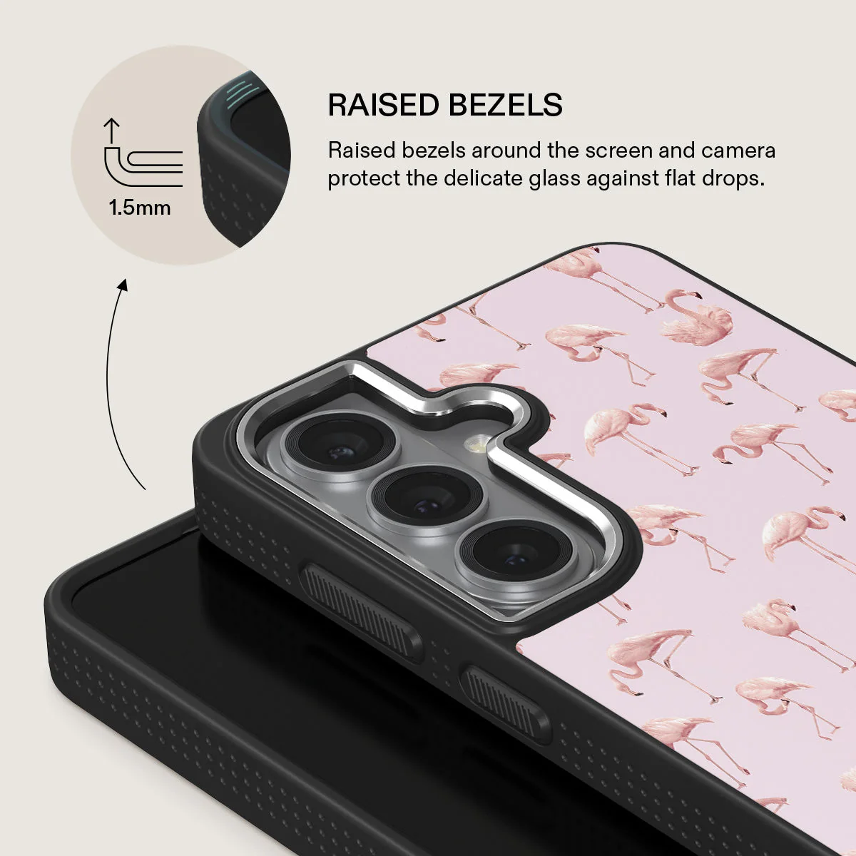 Nostalgic Pink - Flamingos Samsung Galaxy S26 Plus Case - Image 22