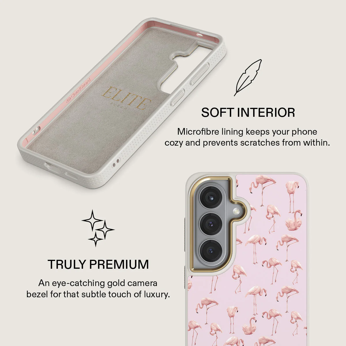Nostalgic Pink - Flamingos Samsung Galaxy S26 Plus Case - Image 31