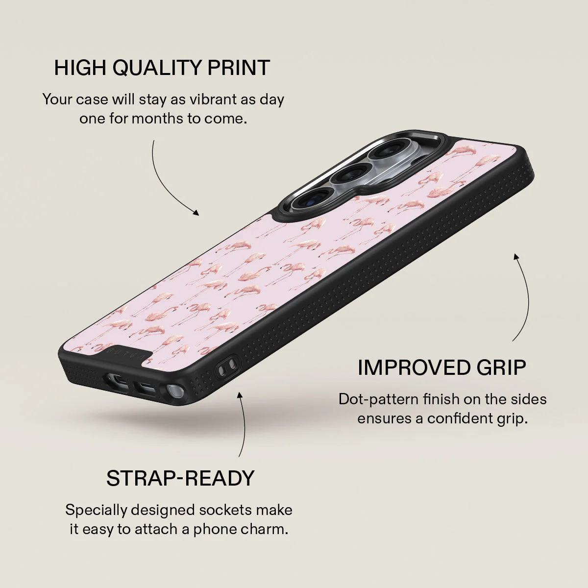 Nostalgic Pink - Flamingos Samsung Galaxy S26 Ultra Case - Image 16