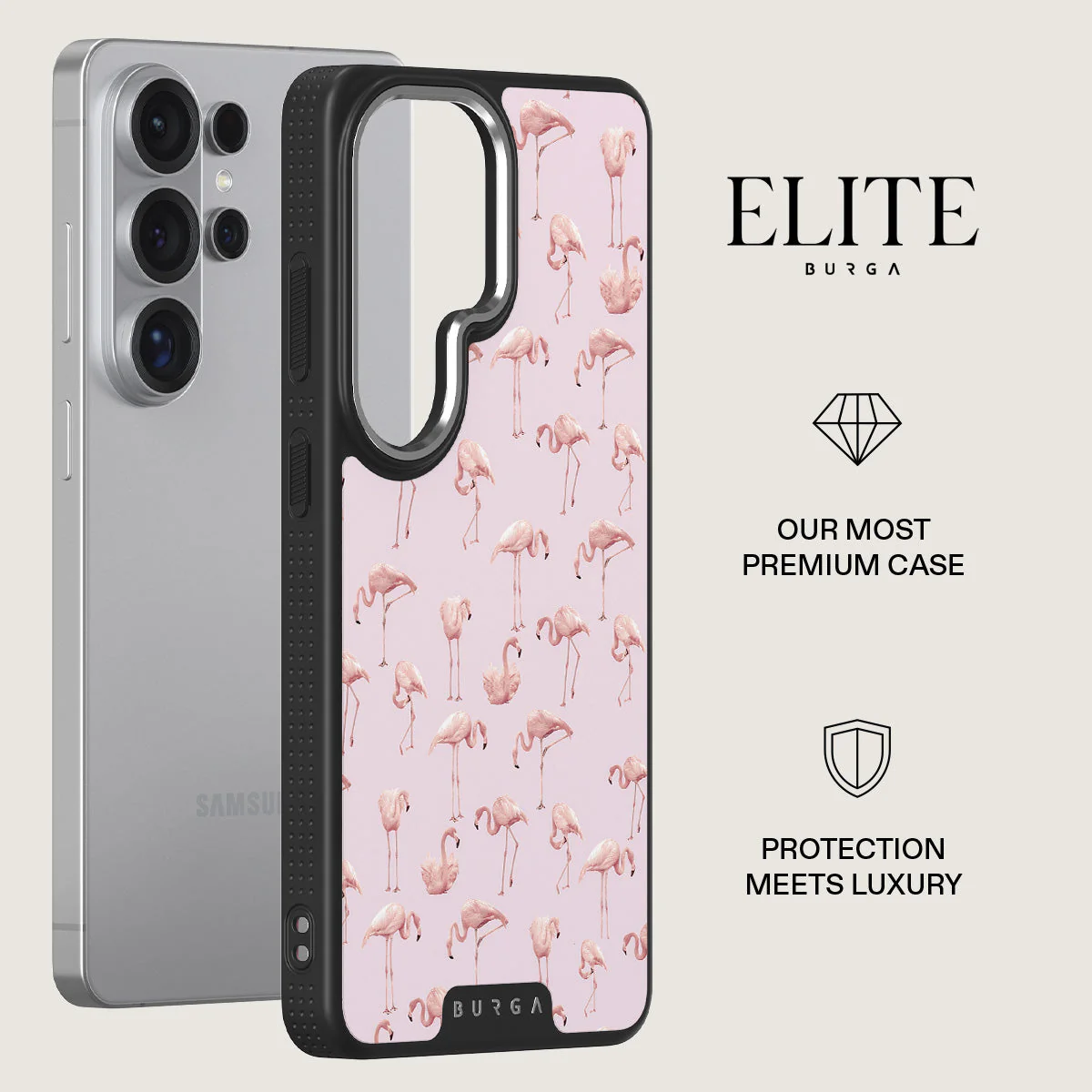Nostalgic Pink - Flamingos Samsung Galaxy S26 Ultra Case - Image 20