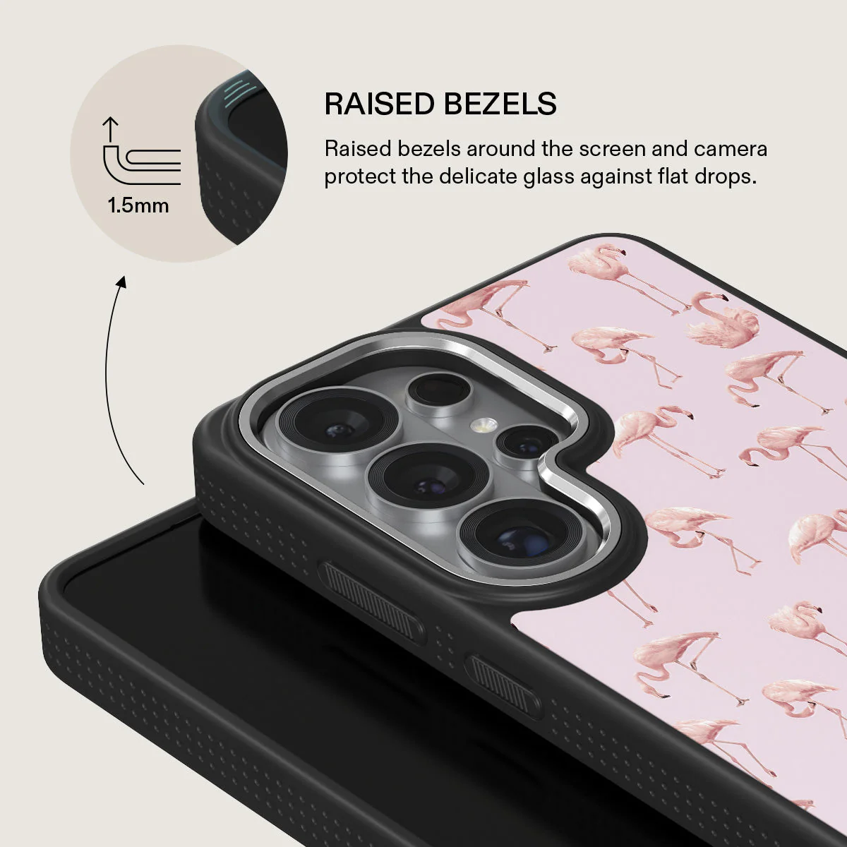 Nostalgic Pink - Flamingos Samsung Galaxy S26 Ultra Case - Image 22
